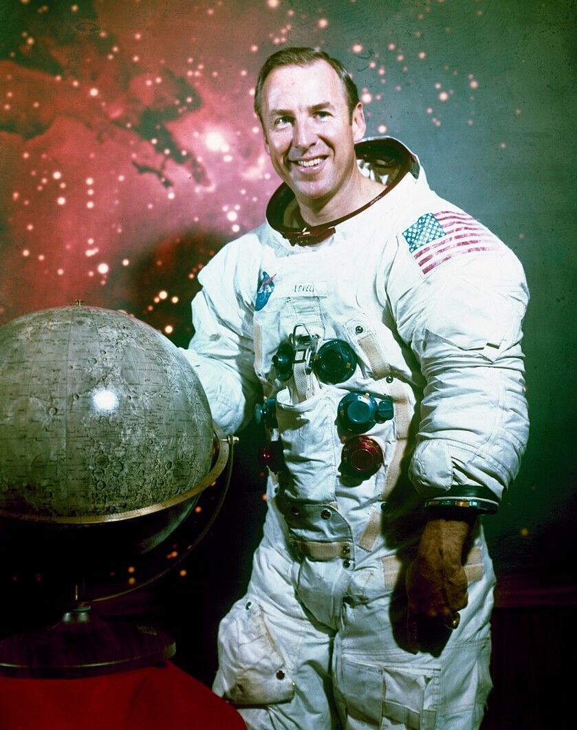 Captain James Lovell - 1928- 2025. (Wikimedia Commons photo)
